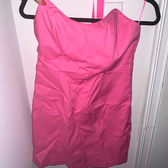 Superdown Stevie Sweetheart Mini Dress pink medium - Picture 4 of 9